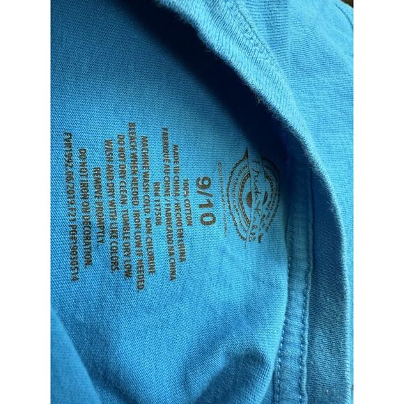 Frida Kahlo Girl’s Long Sleeve Cropped Shirt Size 9/10 Blue Rare - Picture 4 of 5